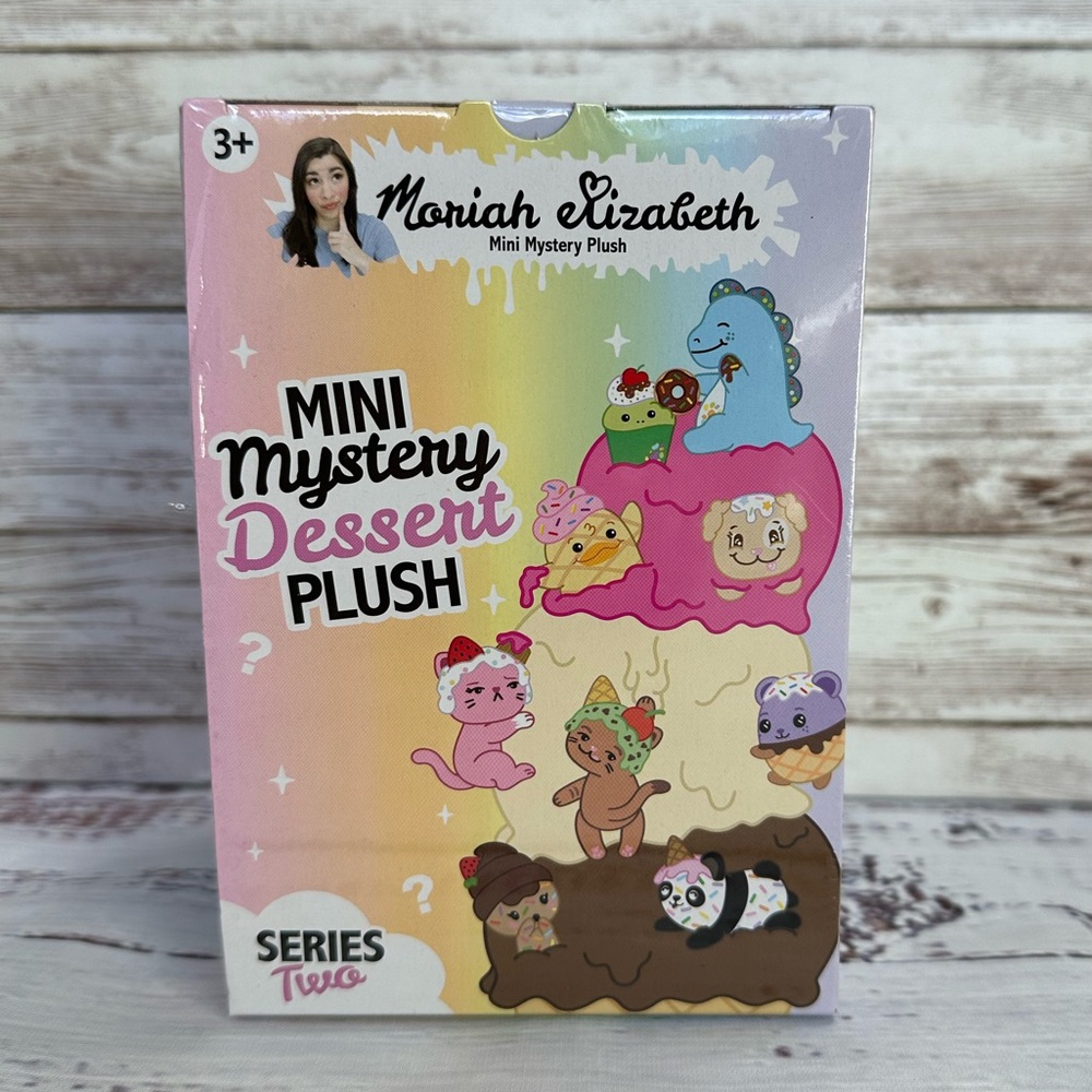 3 for $21! NWT Moriah Elizabeth Mini Mystery Dessert Plush- Series 2